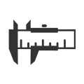 Calipers Icons Transparent
